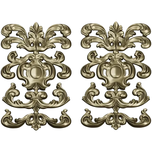 Картуш Лоренцо - декоративная 3D модель STL для ЧПУ