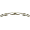 Curved Rosette Openwork Panel STL for CNC