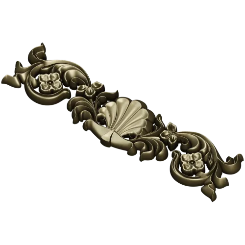 Ракушечный картуш - 3D модель STL для ЧПУ