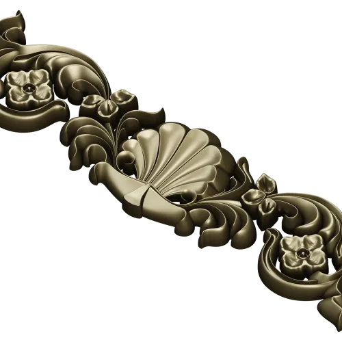 Ракушечный картуш - 3D модель STL для ЧПУ