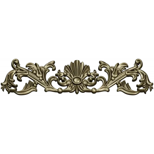 Baroque Seashell Crest - STL 3D Model for CNC