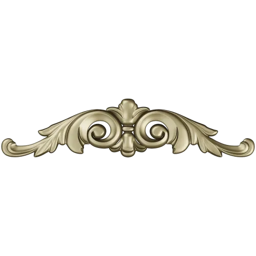 Acanthus scroll STL model for CNC - decorative cartouche 3D model