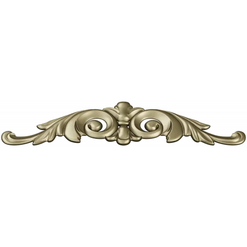 Acanthus scroll STL model for CNC - decorative cartouche 3D model