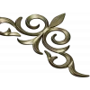 Ornamental Fleur Cartouche STL - 3D model for CNC carving
