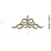 Ornamental Fleur Cartouche STL - 3D model for CNC carving
