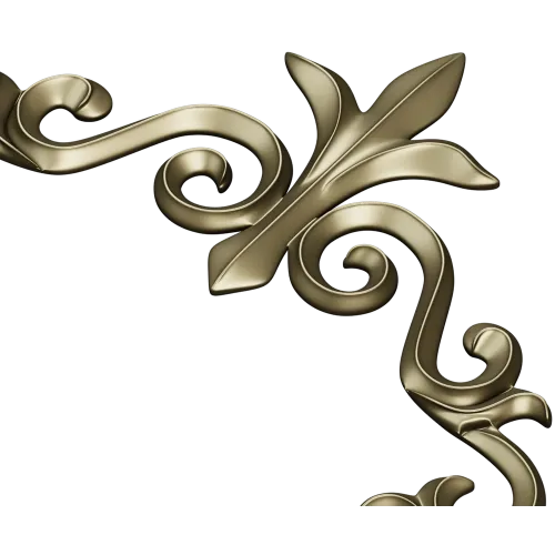 Вензель Лилиан - 3D STL модель для ЧПУ