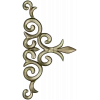 Acanthus Corner Ornament - STL 3D Model for CNC