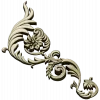 Acanthus Corner Ornament STL