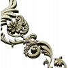 Acanthus Corner Ornament STL