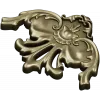 Rococo Floral Corner STL for CNC Milling