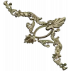 Rocaille Corner Applique STL - ornate corner 3D model for CNC