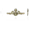 Shell Cartouche Applique - high-quality STL 3D model for CNC