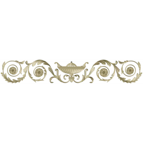 Classical Urn and Acanthus Frieze STL for CNC