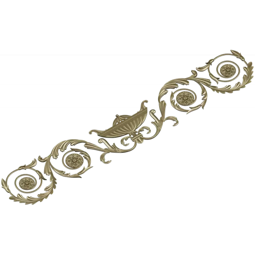 Classical Urn and Acanthus Frieze STL for CNC