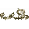Rococo Acanthus Corner STL 3D Model for CNC