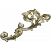 Rococo Acanthus Corner STL 3D Model for CNC
