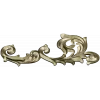 Rococo Acanthus Corner STL 3D Model for CNC