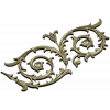 Auric Acanthus Scroll - STL 3D Model for CNC Decorative Panel