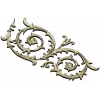Auric Acanthus Scroll - STL 3D Model for CNC Decorative Panel