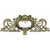 Rococo Shell Cartouche STL for CNC