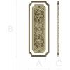 Vertical Acanthus Decorative Panel STL for CNC