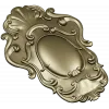 Baroque Oval Cartouche STL