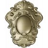 Baroque Oval Cartouche STL