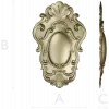 Baroque Oval Cartouche STL