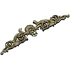 Рокайльный картуш с раковиной - 3D модель STL для ЧПУ