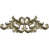 Rococo Acanthus Horizontal Ornament STL 3D Model for CNC