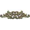 Rococo Acanthus Horizontal Ornament STL 3D Model for CNC