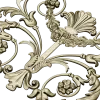 Rocaille Shell Cartouche - STL 3D model for CNC milling