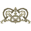Baroque Laurel Crown Cartouche - STL 3D Model for CNC