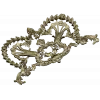 Baroque Laurel Crown Cartouche - STL 3D Model for CNC