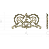 Baroque Laurel Crown Cartouche - STL 3D Model for CNC