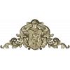 Heraldic Knight Cartouche STL for CNC