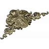 Heraldic Knight Cartouche STL for CNC