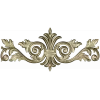 Baroque Acanthus Central Cartouche - STL 3D model for CNC
