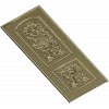 Ornate Double-Cartouche Door Panel STL for CNC