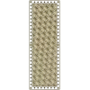 Woven Basket Door Panel STL for CNC