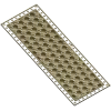 Woven Basket Door Panel STL for CNC