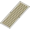 Woven Basket Door Panel STL for CNC
