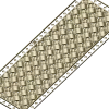 Woven Basket Door Panel STL for CNC