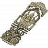 Ganesha Shrine Door Panel STL for CNC