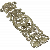 Baroque Vertical Applique STL 3D Model for CNC