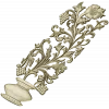 Vine Vase Vertical Relief STL for CNC
