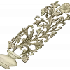 Vine Vase Vertical Relief STL for CNC