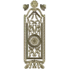 Ornate Rosette Door Panel STL for CNC