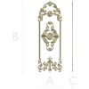 Regal Acanthus Door Panel STL 3D model for CNC