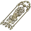 Lotus Peafowl Vertical Panel STL for CNC